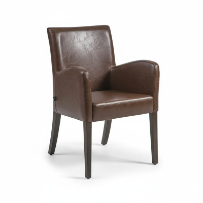 Design Lounge Stuhl Esszimmer Polster Stuhl mit Armlehnen Sessel Neu