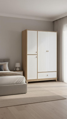 Stilvoll Kleiderschrank Weiße Holz Schrank Design Kinderzimmer Möbel  удаление