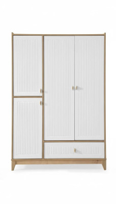 Stilvoll Kleiderschrank Weiße Holz Schrank Design Kinderzimmer Möbel  удаление