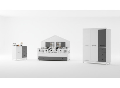 Modern Set für Kinderzimmer Multicolour Perfekte Möbel für Ihr Interieur