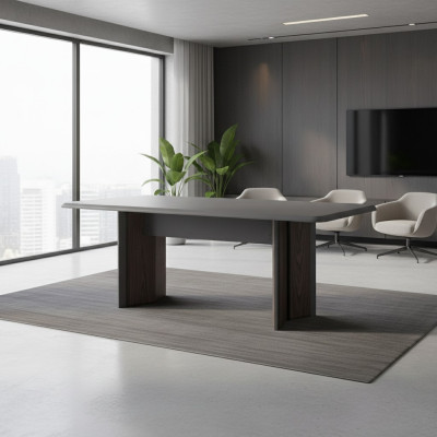 Designer Esstisch Modern Möbel in Esszimmer Grau Exclusive Neuheit