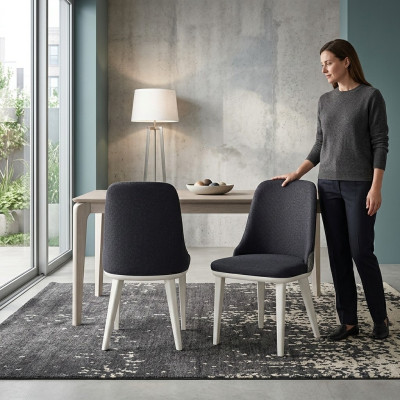 Esszimmer Mehrfarbig 2x Stühle Modern Esszimmer Neu Stühle Luxus Design