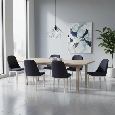 Esszimmer Mehrfarbig 6x Stühle Modern Esszimmer Stühle Luxus Design Neu
