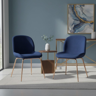 Gruppe Garnitur Stühle 2x Stühle Set Textil Polster Sitz Edelstahl Esszimmer