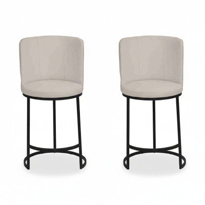 Esszimmer Barhocker Design 2x Bar Stühle Polster Stuhl Moderne Einrichtung