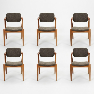 Luxus Esszimmer Möbel Designer 6x Stühle Neu Einrichtung Grau Modern Stühle