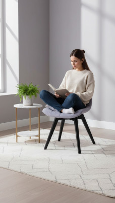 Esszimmer Stühle Polster Textil Design Modern Grau Luxus Lehnstuhl