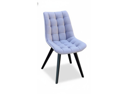 Esszimmer Stühle Polster Textil Design Modern Grau Luxus Lehnstuhl