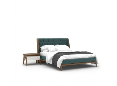 Schlafzimmer Set 3tlg Luxus Doppel Bett 2x Nachttische Modern Möbel