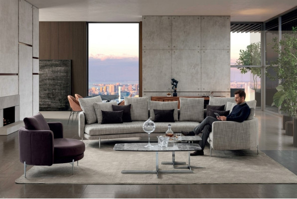 Wohnzimmer Set  4+3+1 Sitzer modern 3tlg Sofagarnitur Sitzpolster Möbel