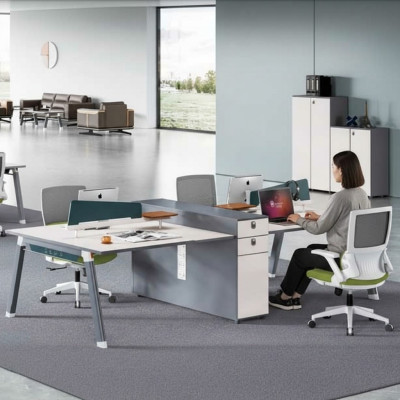 Tisch Arbeitszimmer Schreibtischgarnitur Team Schreibtisch Tische Neu