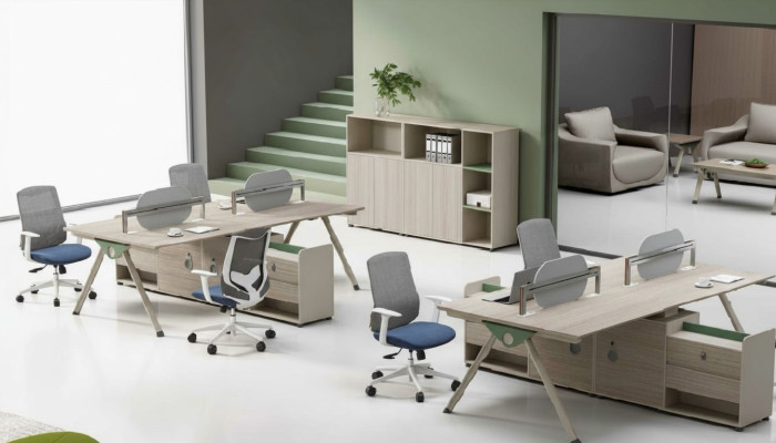 Arbeitszimmer Holz Büromöbel Schreibtisch Computertisch Luxus Neu
