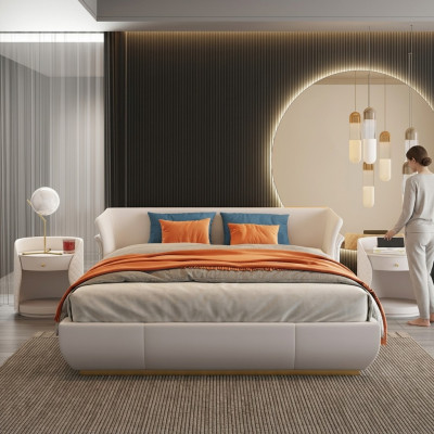 Bett Polster Design Luxus Doppel Betten Schlaf Zimmer 180x200cm Neu