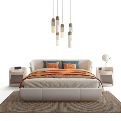 Bett Polster Design Luxus Doppel Betten Schlaf Zimmer 180x200cm Neu