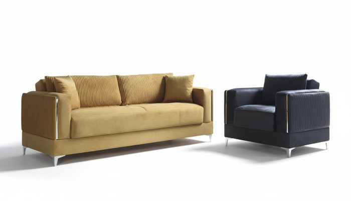 Sofagarnitur 3+1 Sitzer Modern Relax Sessel Modern Stil 2tlg Luxus Neu Wohnzimmer Neu