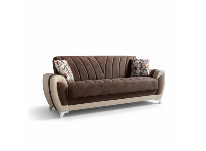 Luxuriöses Wohnzimmer Sofa 3 Sitzer Relax Sofa Modern 225cm Luxus Sofa Neu