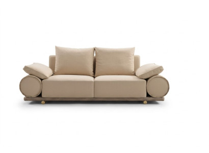 Modern Sofa 3 Sitzer Weiß farbe Designer Polstersofa in Wohnzimmer neu