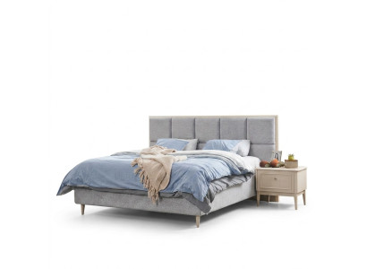 Design Schlafzimmer Set Bett + 2x Nachttische Luxus Doppel Ehebett