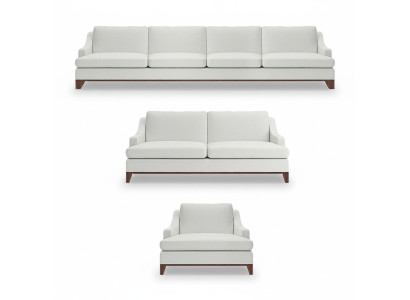 Weiß Luxus Sofagarnitur 3tlg Komplett Sofas Einrichtung Sessel Wohnzimmer