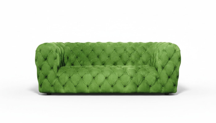 Modern Luxus Sofa Couch Dreisitze Einrichtung Chesterfield Polstersofa