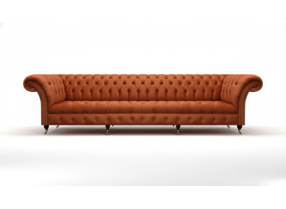 Chesterfield Braune Couch Designer Sitzsofas Wohnzimmer Polster Möbel