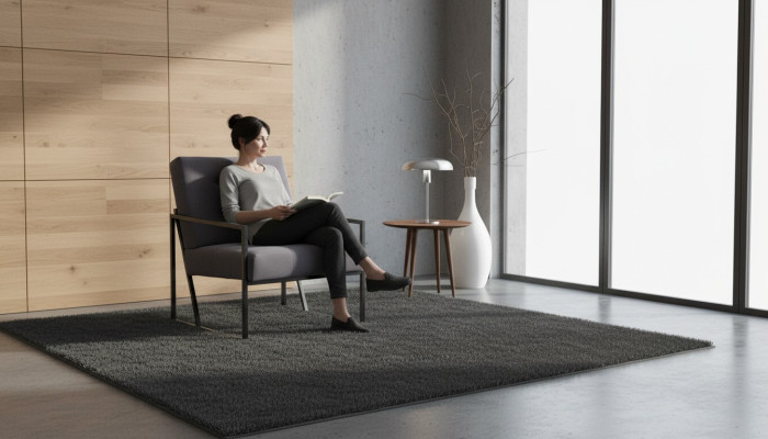  Grauer Chesterfield Sessel Holzgestell Luxus Wohnzimmer Möbel 1-Sitze