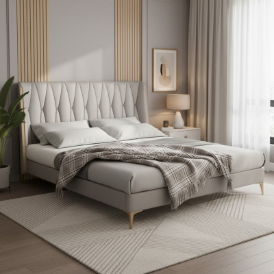 Cama infantil Grezna em cinza