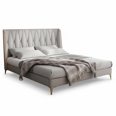 Cama infantil Grezna em cinza