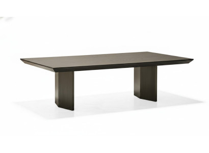 Mesa de café clássica de madeira marrom