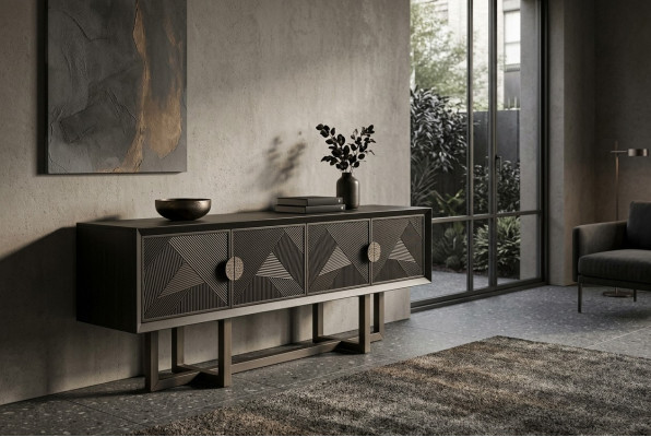 Mesa de TV elegante, moderna e funcional