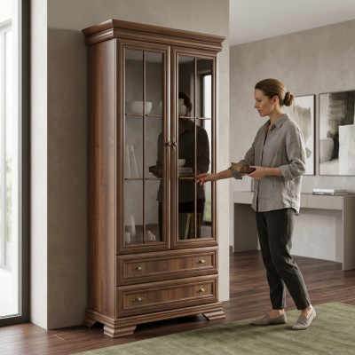 Vitrine Vanha com gavetas