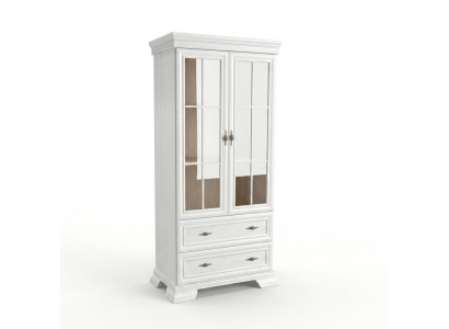 Vitrine com gavetas e prateleiras