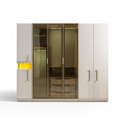 Moderno armário de 251 cm