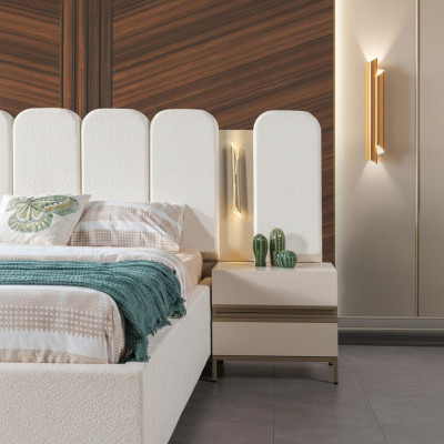 Mesa de cabeceira elegante - prática e estilosa para o seu quarto