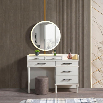 Moderno armário com espelho para o quarto