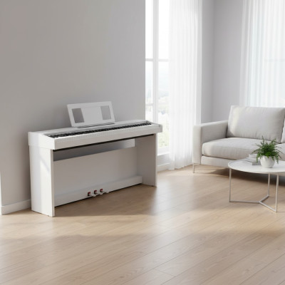 Piano digital elegante com excelente qualidade de som