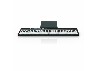 Piano digital portátil com 88 teclas: Bluetooth, conexão de aplicativo e conexão de microfone
