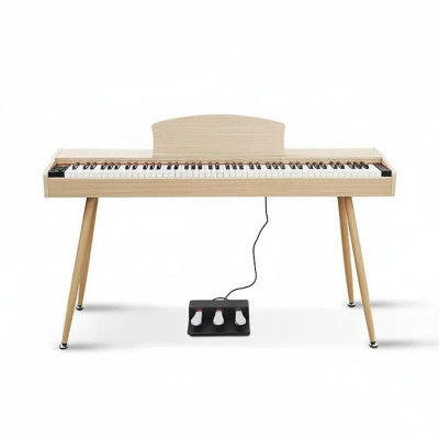 Piano digital para uso doméstico 135 cm bege