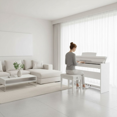 Piano digital para casa Piano digital 137cm Branco
