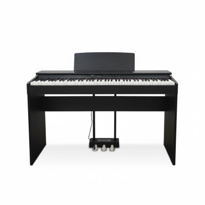 Piano digital para casa 137 cm Preto