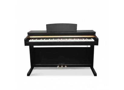 Piano digital para casa 137 cm Preto