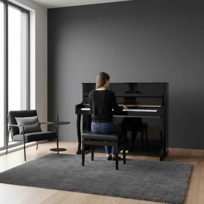 Piano digital para uso doméstico 137cm Preto