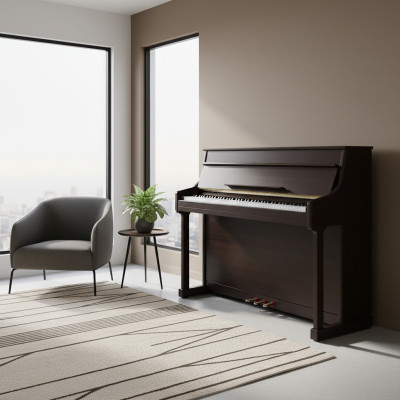 Piano digital preta, ótima experiência de aprendizado