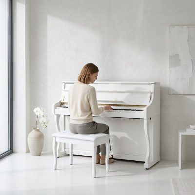 Piano digital com superfície totalmente aberta, de alta qualidade