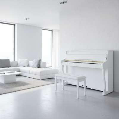 Piano digital com superfície totalmente aberta, de alta qualidade