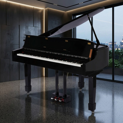 Piano digital preto