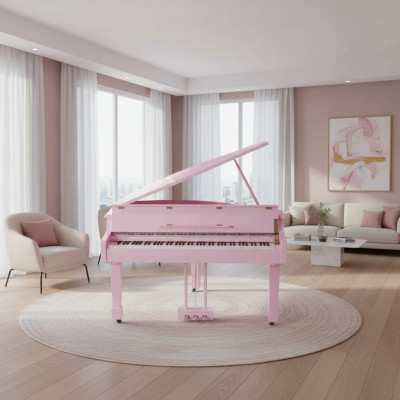 Piano digital rosa