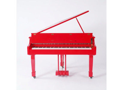 Piano digital vermelho