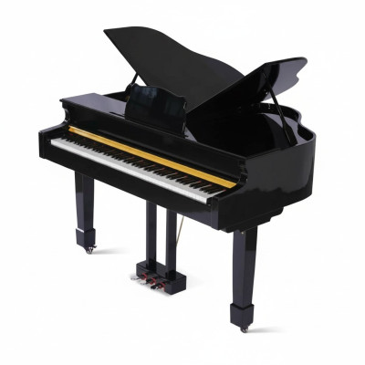 Piano preta brilhante
