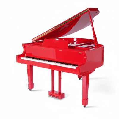 Piano digital com superfície brilhante